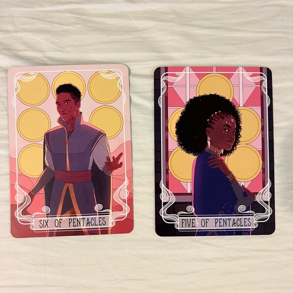 READ DESCRIPTION Seventeen Fairyloot Tarot Cards - Picture 8 of 10